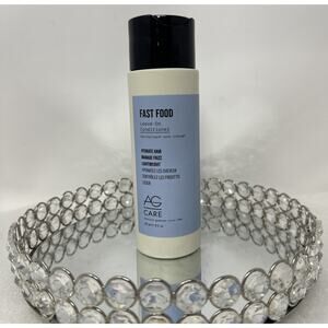 AG Care Care Fast Food Leave-on Conditioner~Hydrate Hair, Manage Frizz -8 Oz